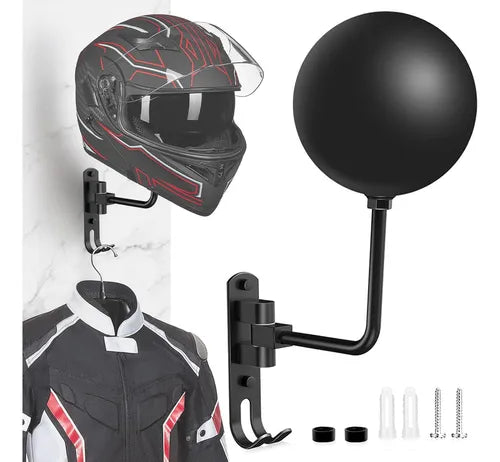 Soporte Casco Redondo Pared