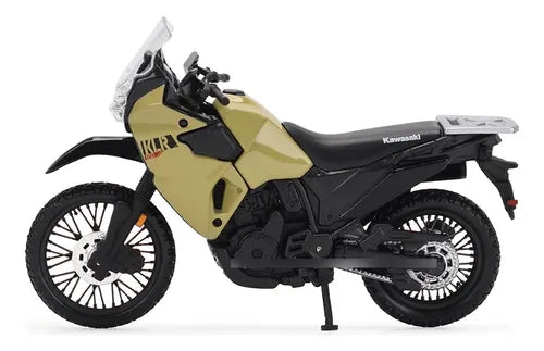 Moto Escala KLR Verde 1:18