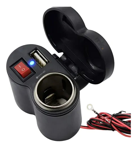 Cargador USB Con Encendedor 5v