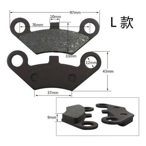 Pastilla Freno Protech Delantera Cfmoto 500