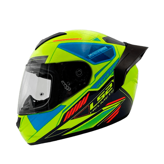 Casco LS2 FF352 Betha Amarillo Azul