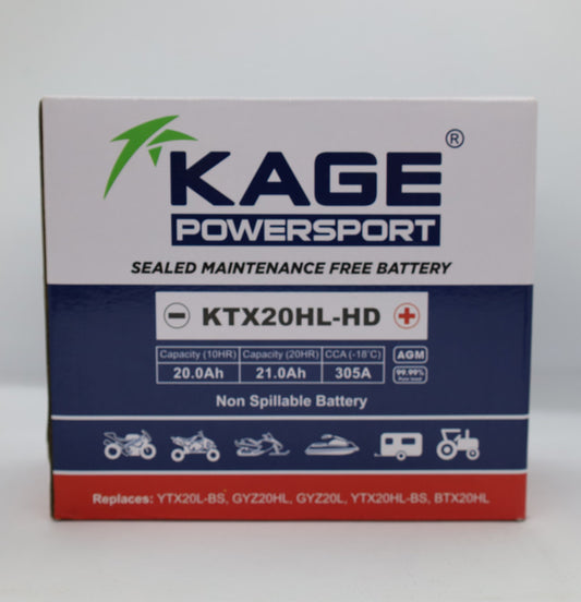 Bateria Kage YTX20HL KTX20HL HD