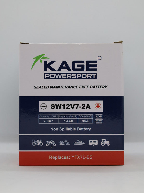 Bateria Kage YTX7L YTZ8V