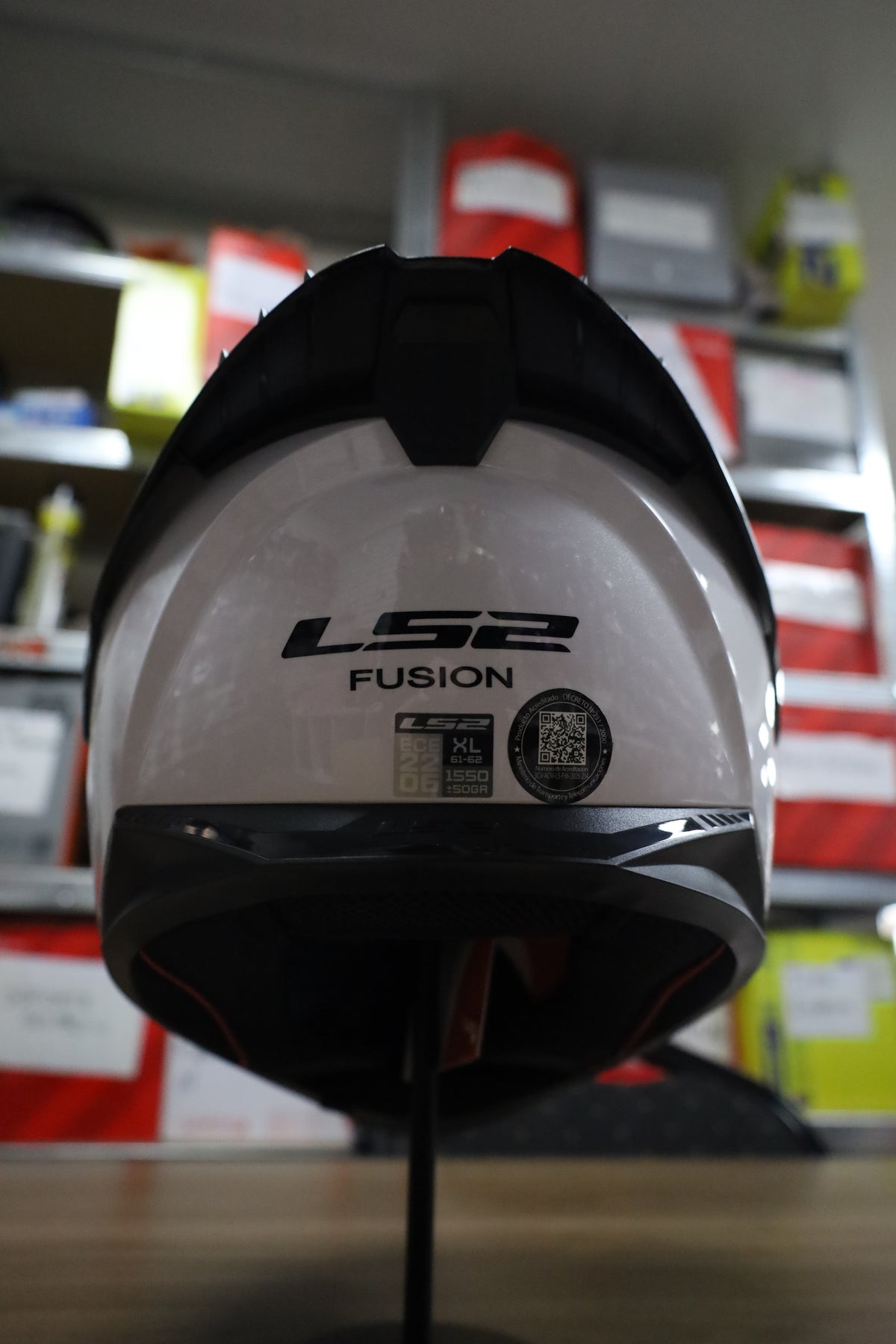 Casco LS2 FF806 Fusion Blanco