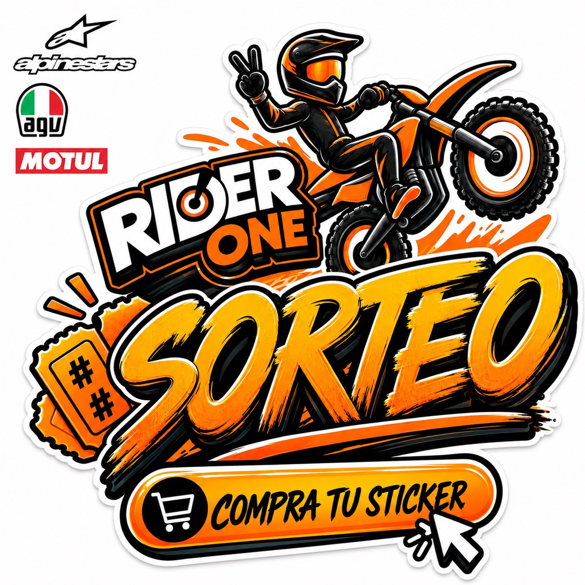 Compra tu Sticker y Participa del Sorteo