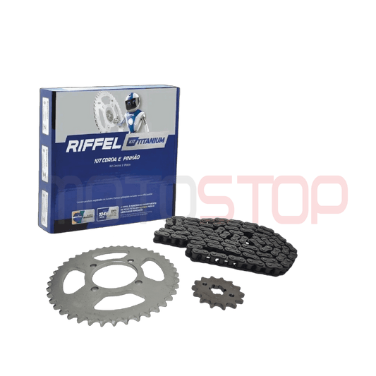 Kit Transmision Riffel YBR125 43T 14Z 428H