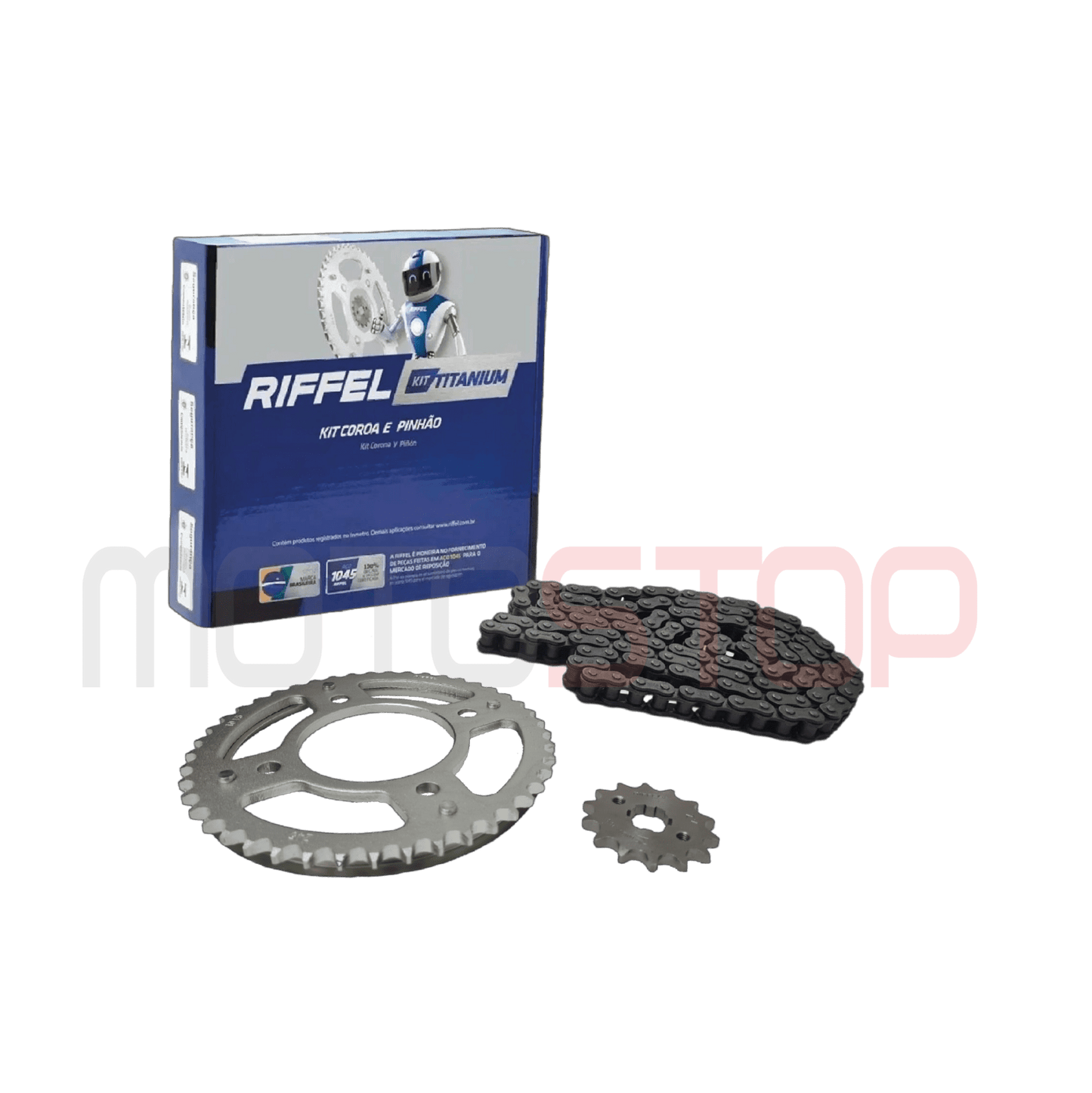 Kit Transmision Riffel Honda Cb 190 45T 14T