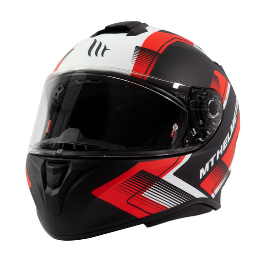 Casco MT FF106 Targo IVY D5 Rojo Mate