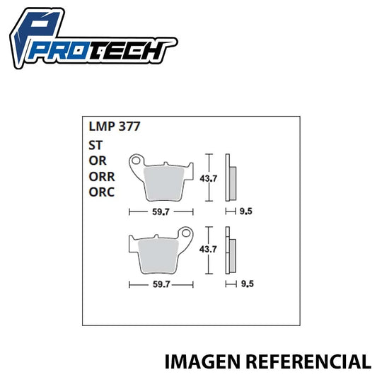 Pastilla Freno Protech Sinterizada CRF250