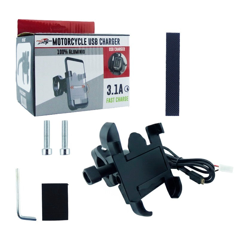 Soporte Celular Manubrio CON CARGADO