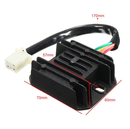 Rectificador Regulador 4 Cables