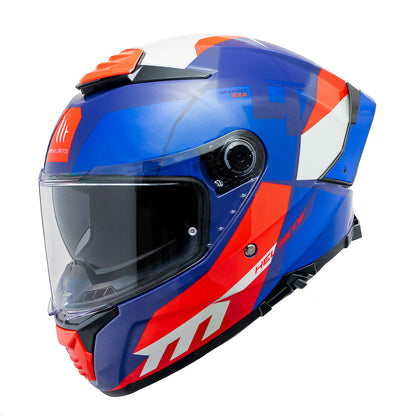 Casco MT FF118 SV Thunder 4 SV Exa C7 Azul Brillo