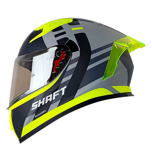 Casco Shaft 526 Sampler Gris Amarillo