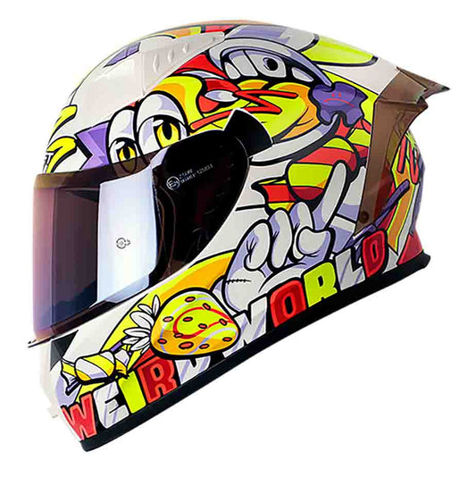 Casco Shaft 526 Weird Blanco