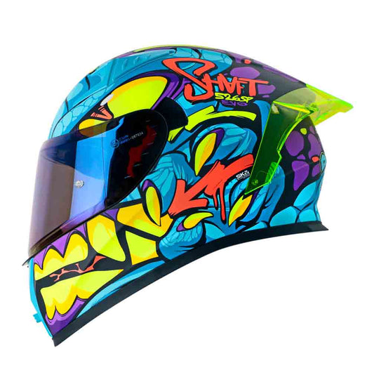 Casco Shaft 526 Dano Azul