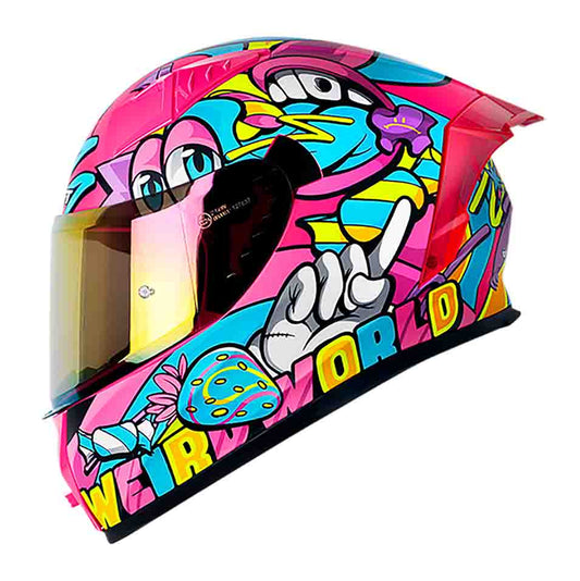 Casco Shaft 526 Weird Rosa