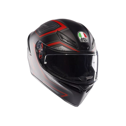 Casco AGV K1 Sling Negro Rojo
