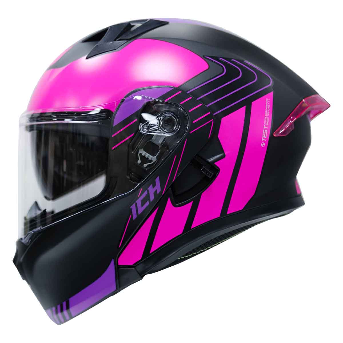 Casco ICH 3120 Tradicional Morado Rosa