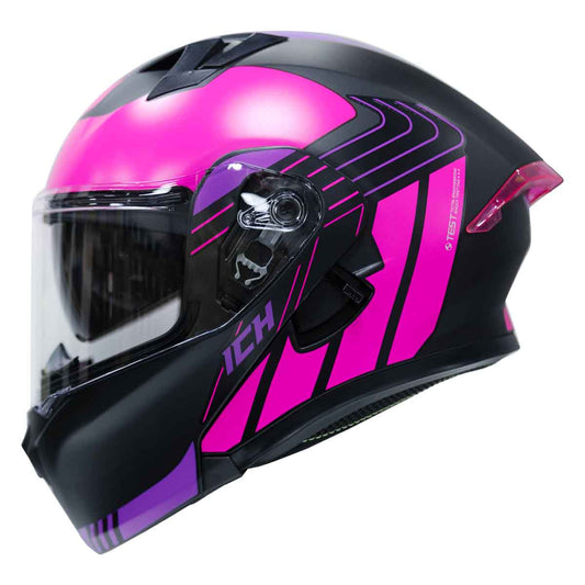 Casco ICH 3120 Tradicional Morado Rosa