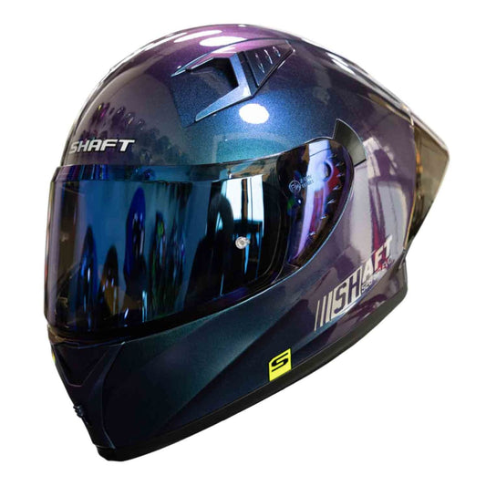 Casco Shaft 526 Camaleon Mica y Spoiler Tornasol