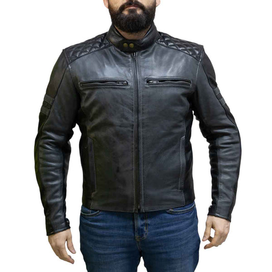 Chaqueta Armad Tauras Cuero
