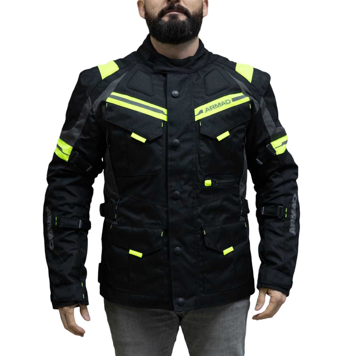 Chaqueta Armad Jaguar Larga Negra