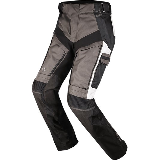 Pantalon LS2 Norway Negro Gris Blanco