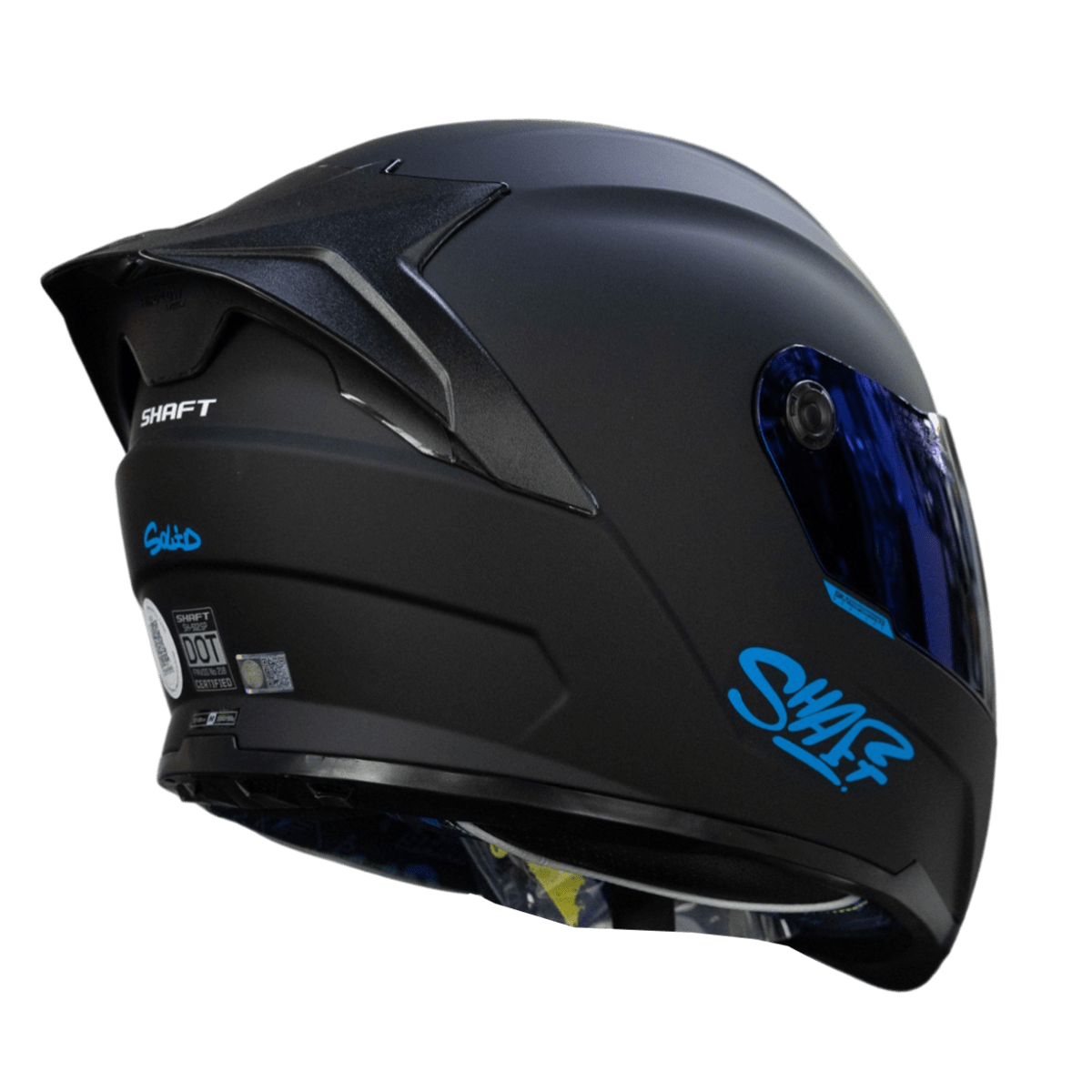 Casco SHAFT 502 Negro Azul