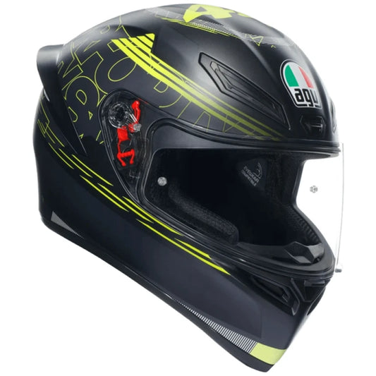 Casco AGV K1 Track 46 Amarillo