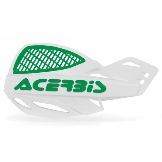 Cubre Puños Acerbis Uniko Ventilados Blanco Verde