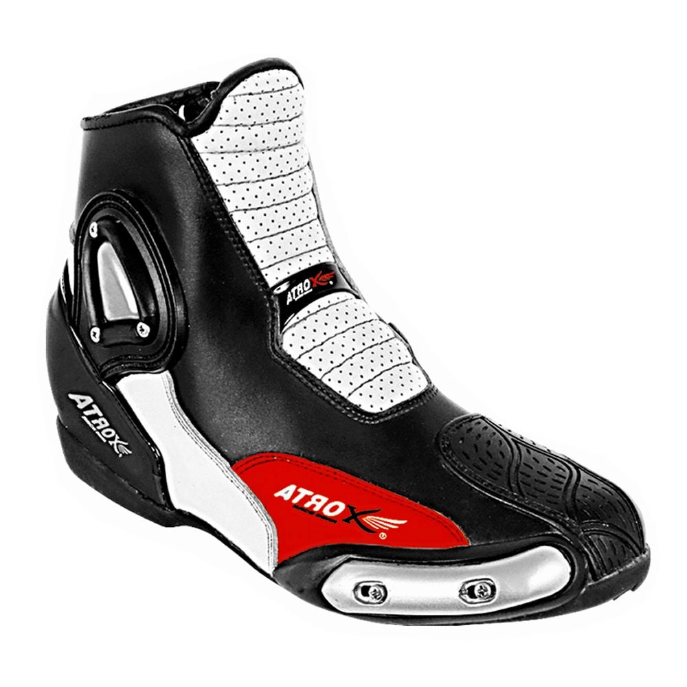 Bota Atrox Corta AT6020 Blanco Rojo