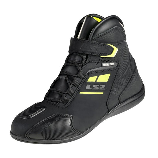 Bota Ls2 Garra Negro Amarillo