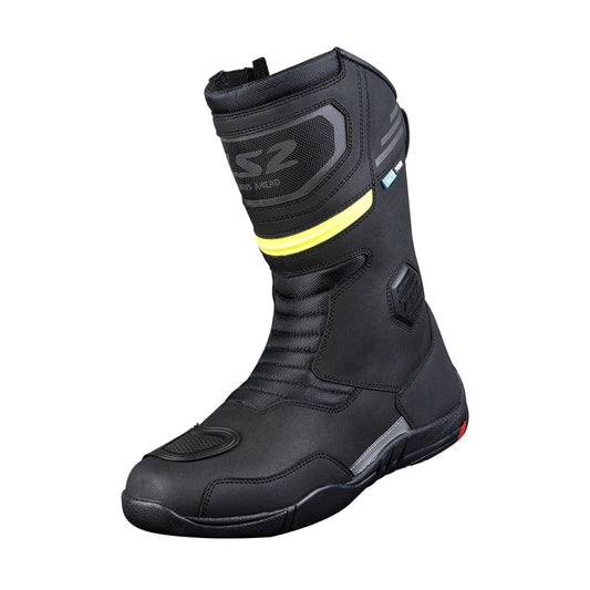 Bota LS2 Goby Negro Amarillo