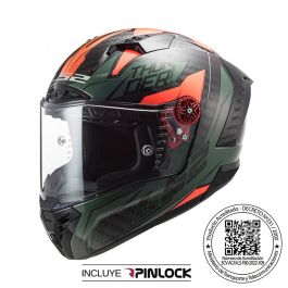 Casco LS2 FF805 Chase Carbono Verde