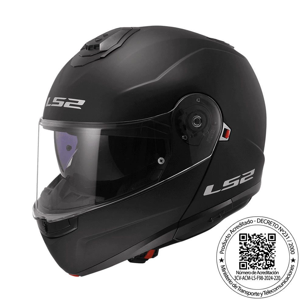 Casco LS2 FF908 Strobe II Negro Matte