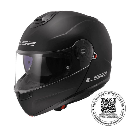 Casco LS2 FF908 Strobe II Negro Matte
