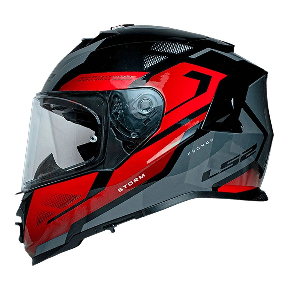 Casco LS2 FF800 Kronos Rojo Gris