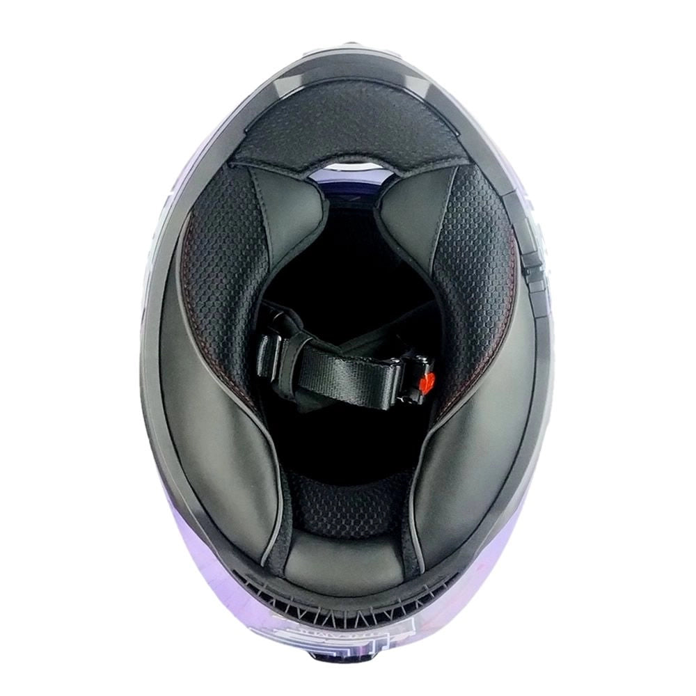 Casco LS2 FF808 STREAM II SYSTEM Morado Rosa