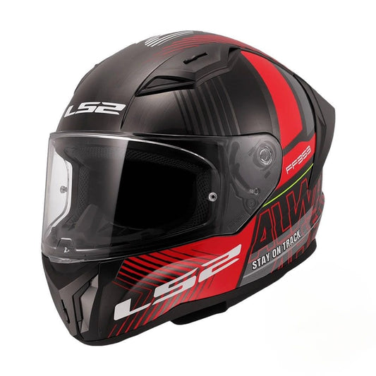 Casco LS2 FF810 VIGO SHIFT Jeans Titaneo Rojo