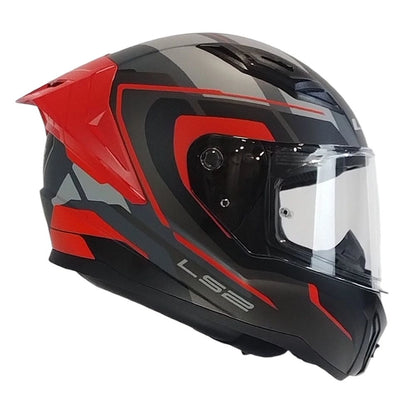 Casco LS2 FF810 VIGO Fokus Rojo Gris Mate