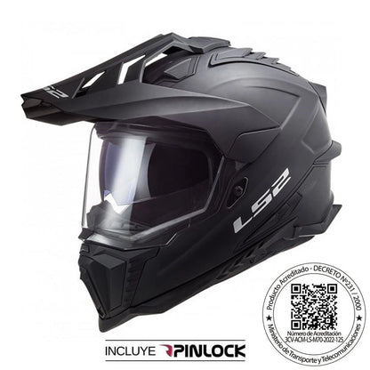 Casco LS2 MX701 EXPLORER Negro