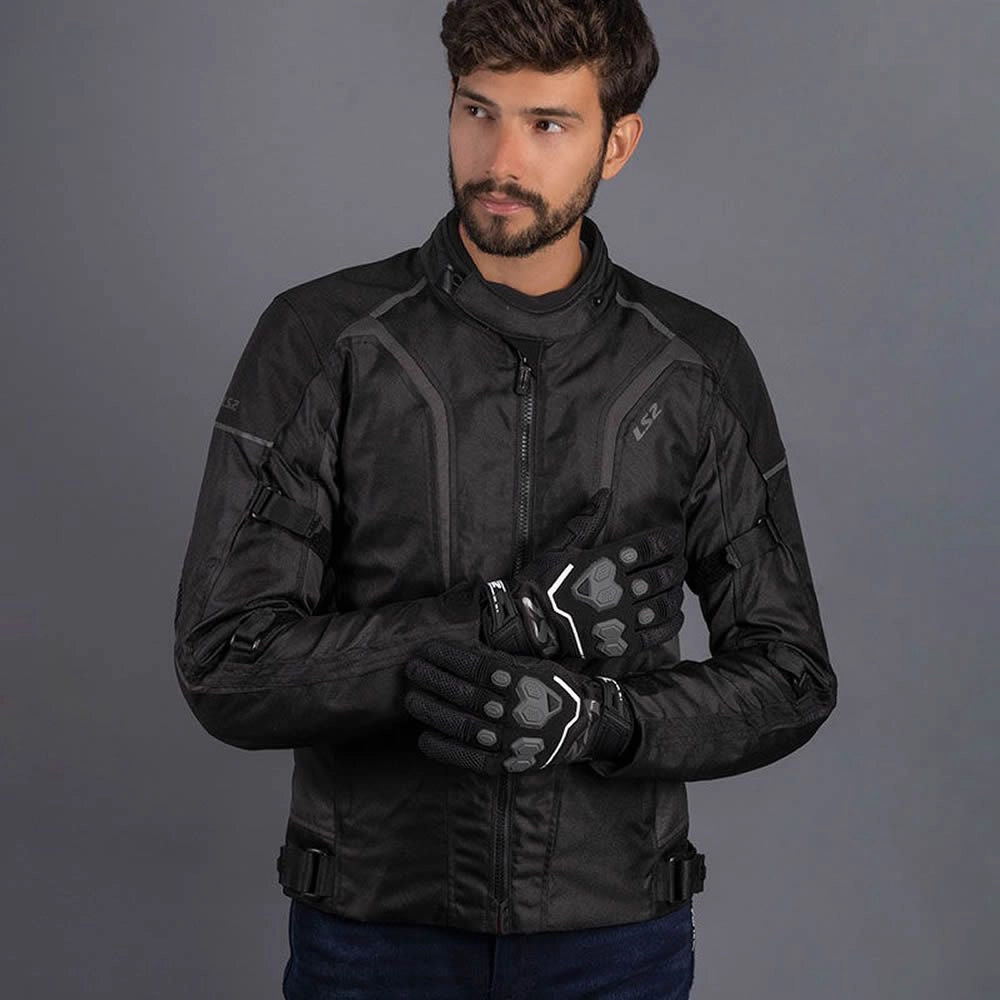 Chaqueta Ls2 Sepang Negro Gris