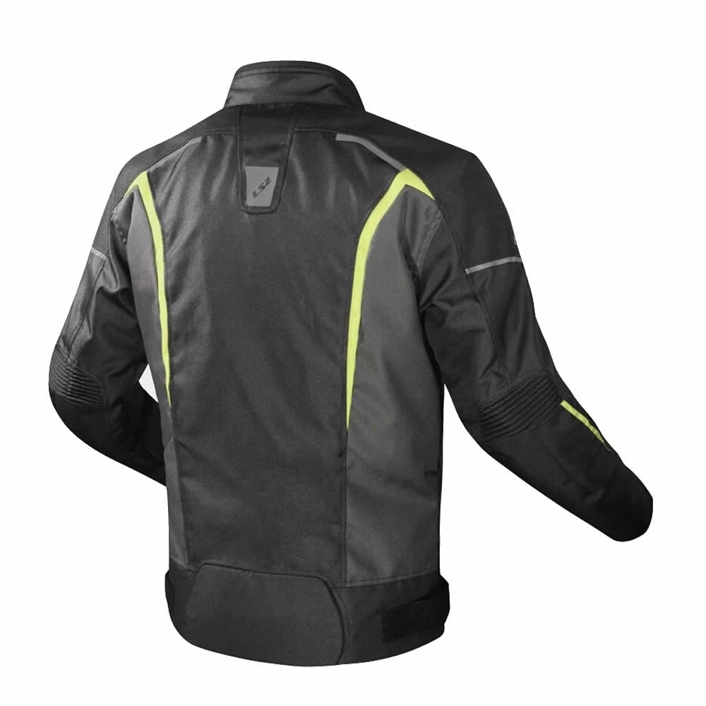Chaqueta Ls2 Sepang Negro Amarillo