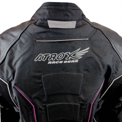 Chaqueta Atrox Chrono-1Negro Rosa Mujer