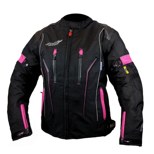 Chaqueta Atrox Chrono-1Negro Rosa Mujer