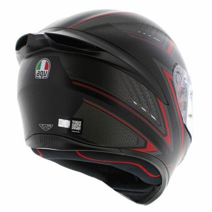 Casco AGV K1 Sling Negro Rojo