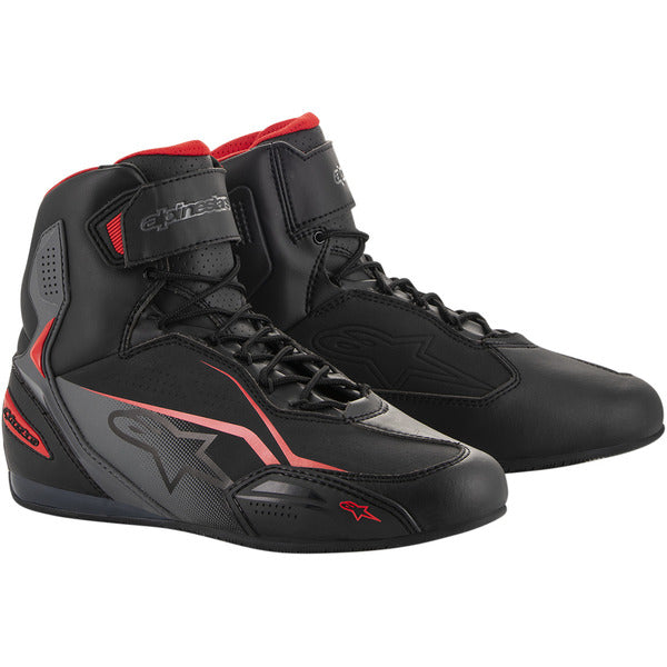 Botin Alpinestars Faster 3 Shoes Negro Rojo