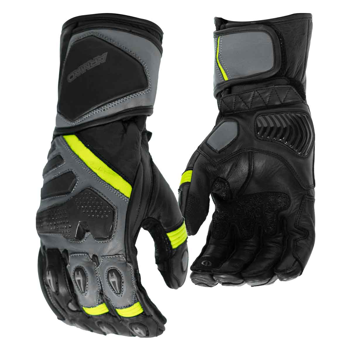 Guante Armad Largo Roam Negro Gris