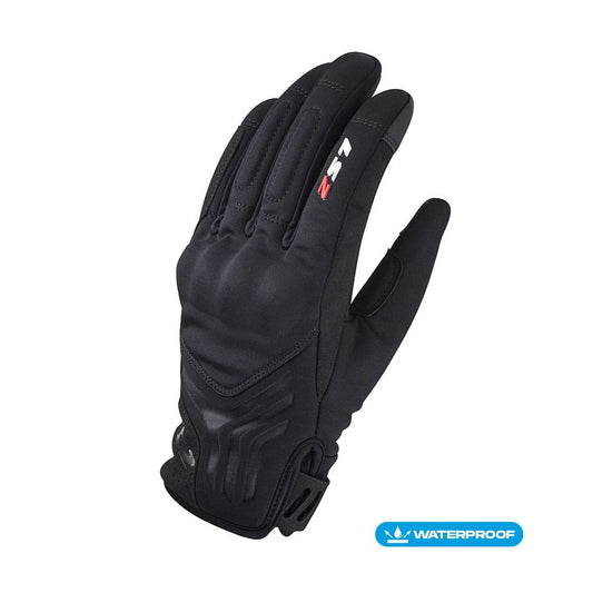 Guante LS2 JET II Negro Impermeable