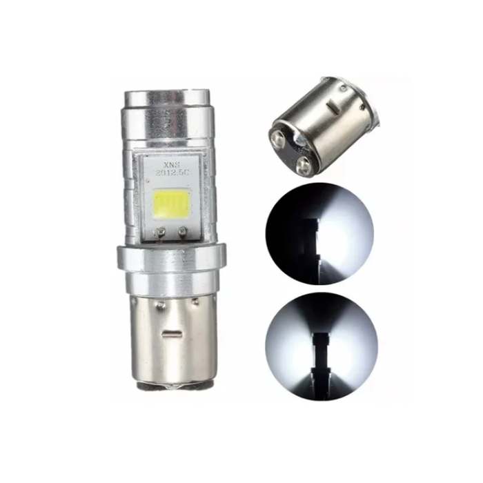 Ampolleta LED BA20D Con difusor de calor